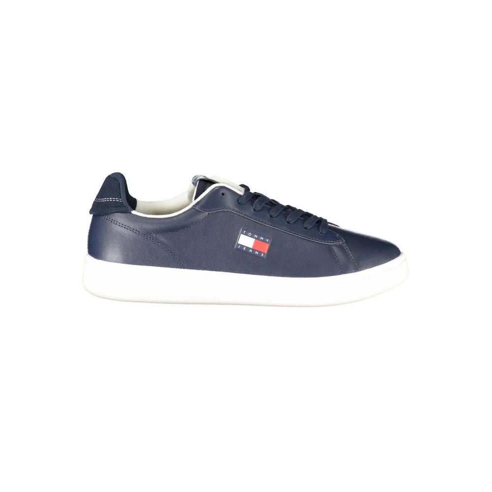 Tommy Hilfiger Blauer Herren-Sneaker aus Polyurethan
