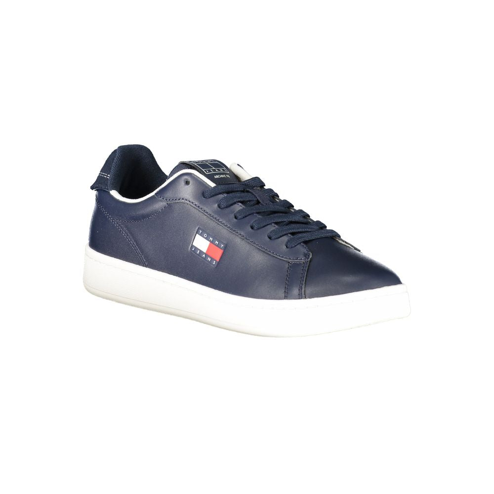 Tommy Hilfiger Blauer Herren-Sneaker aus Polyurethan