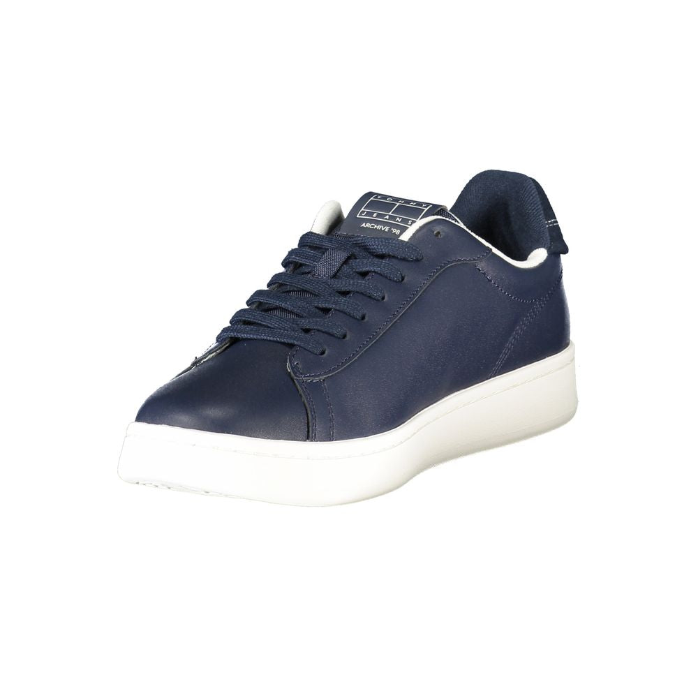Tommy Hilfiger Blauer Herren-Sneaker aus Polyurethan