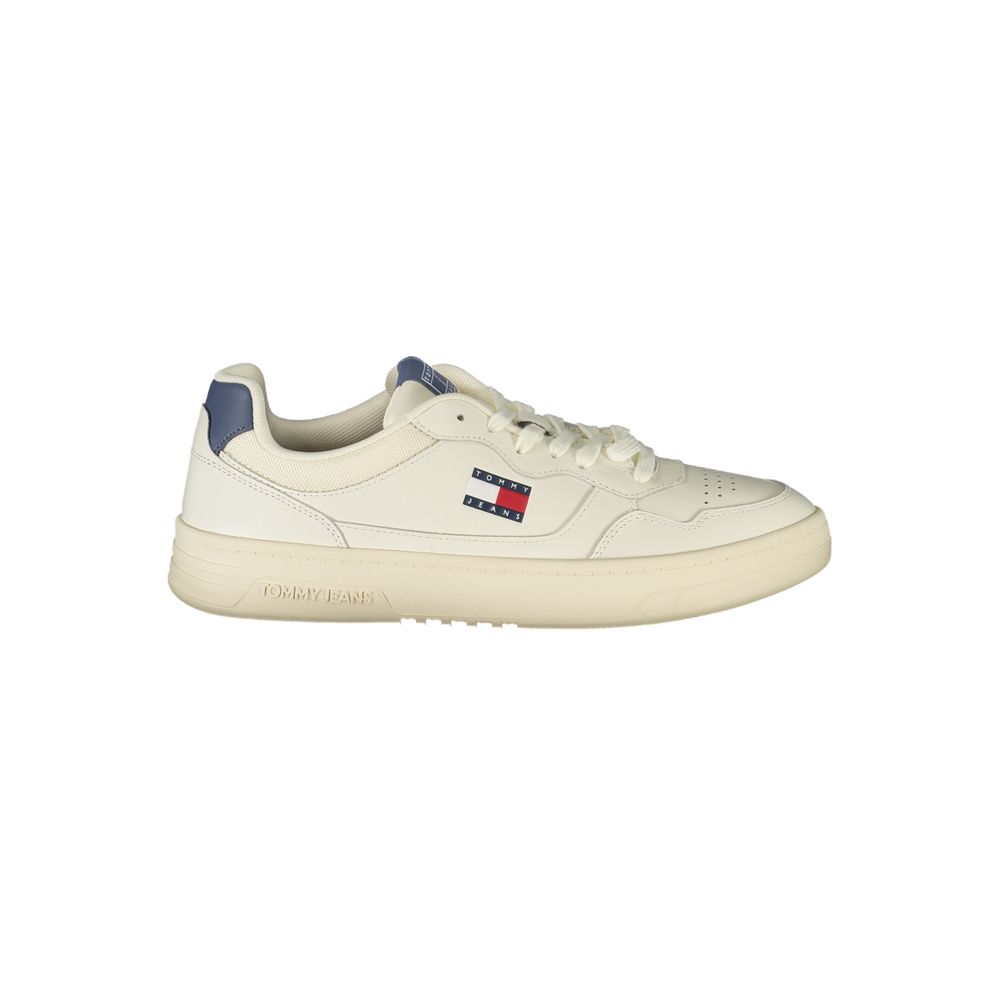 Tommy Hilfiger Bianco Polyurethane Herren Sneaker