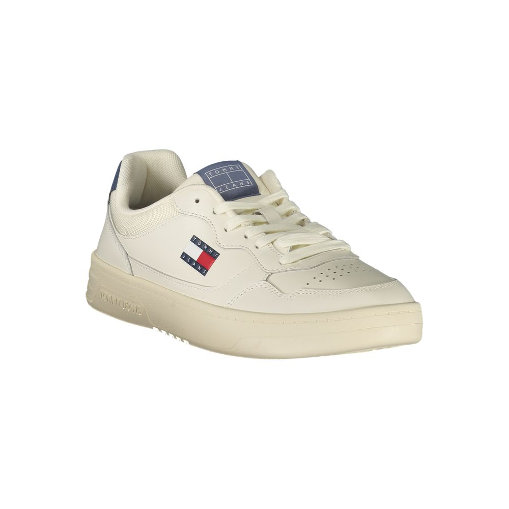 Tommy Hilfiger Bianco Polyurethane Herren Sneaker