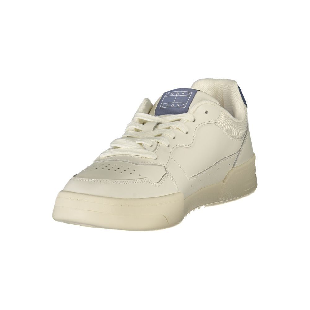 Tommy Hilfiger Bianco Polyurethane Herren Sneaker