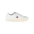 Tommy Hilfiger Bianco Damen-Sneaker aus Polyurethan