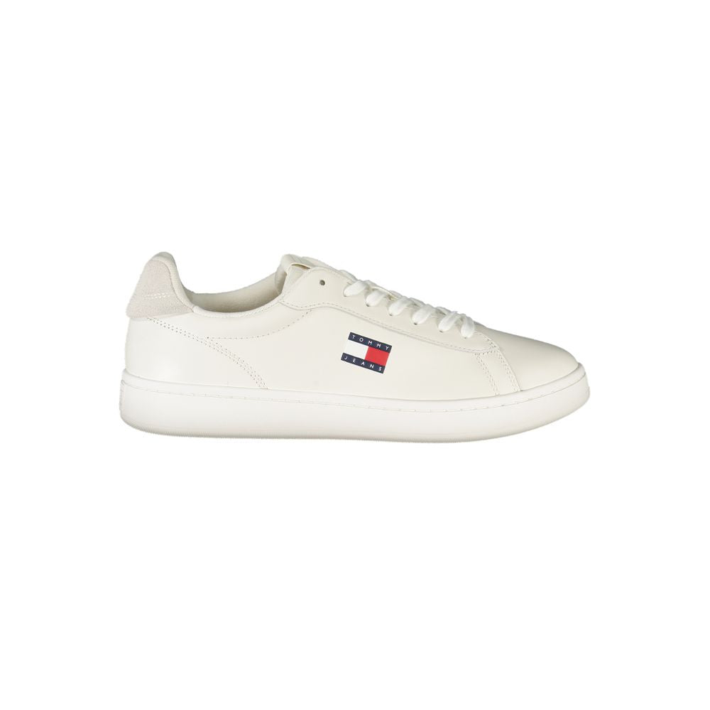 Tommy Hilfiger Bianco Polyurethane Herren Sneaker