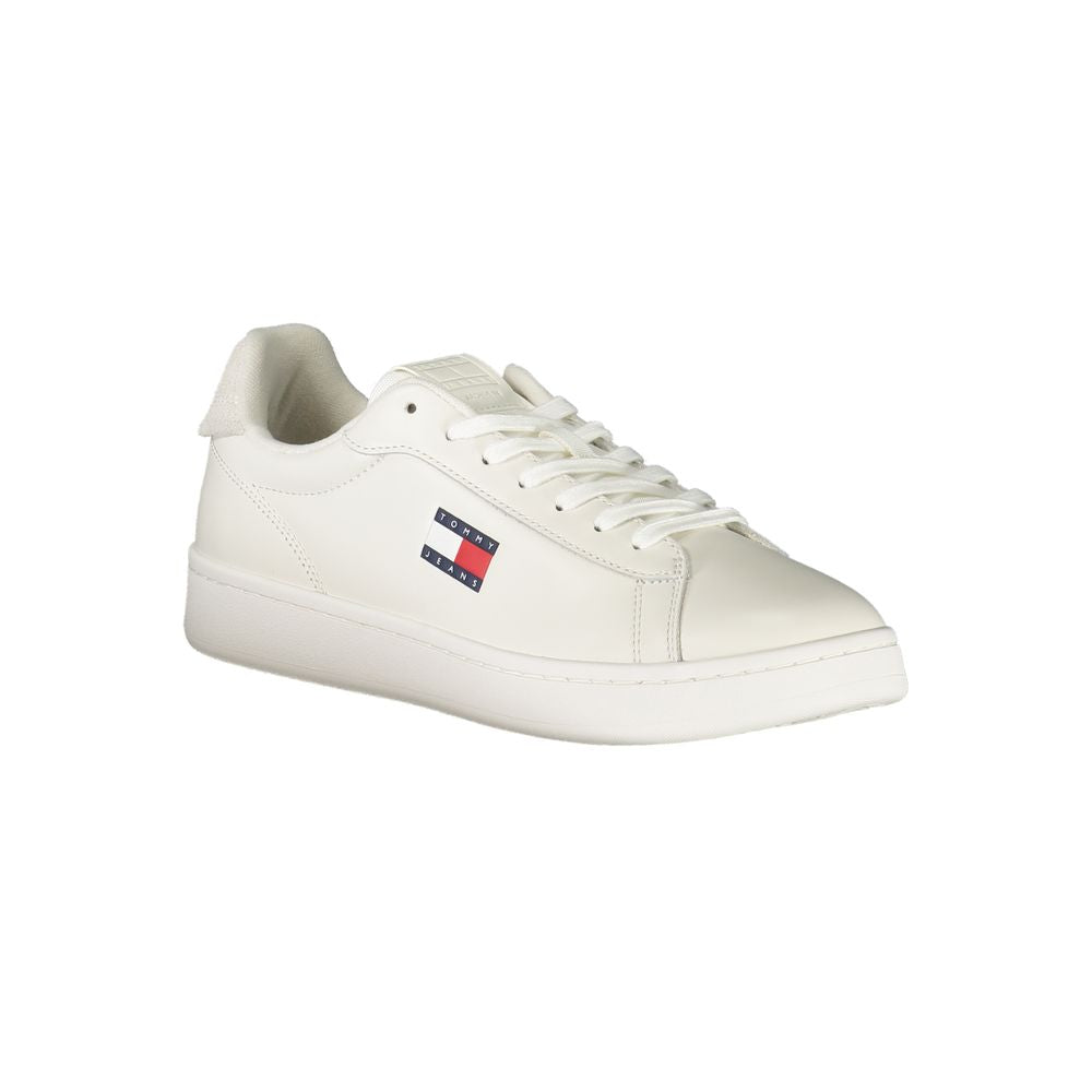 Tommy Hilfiger Bianco Polyurethane Herren Sneaker