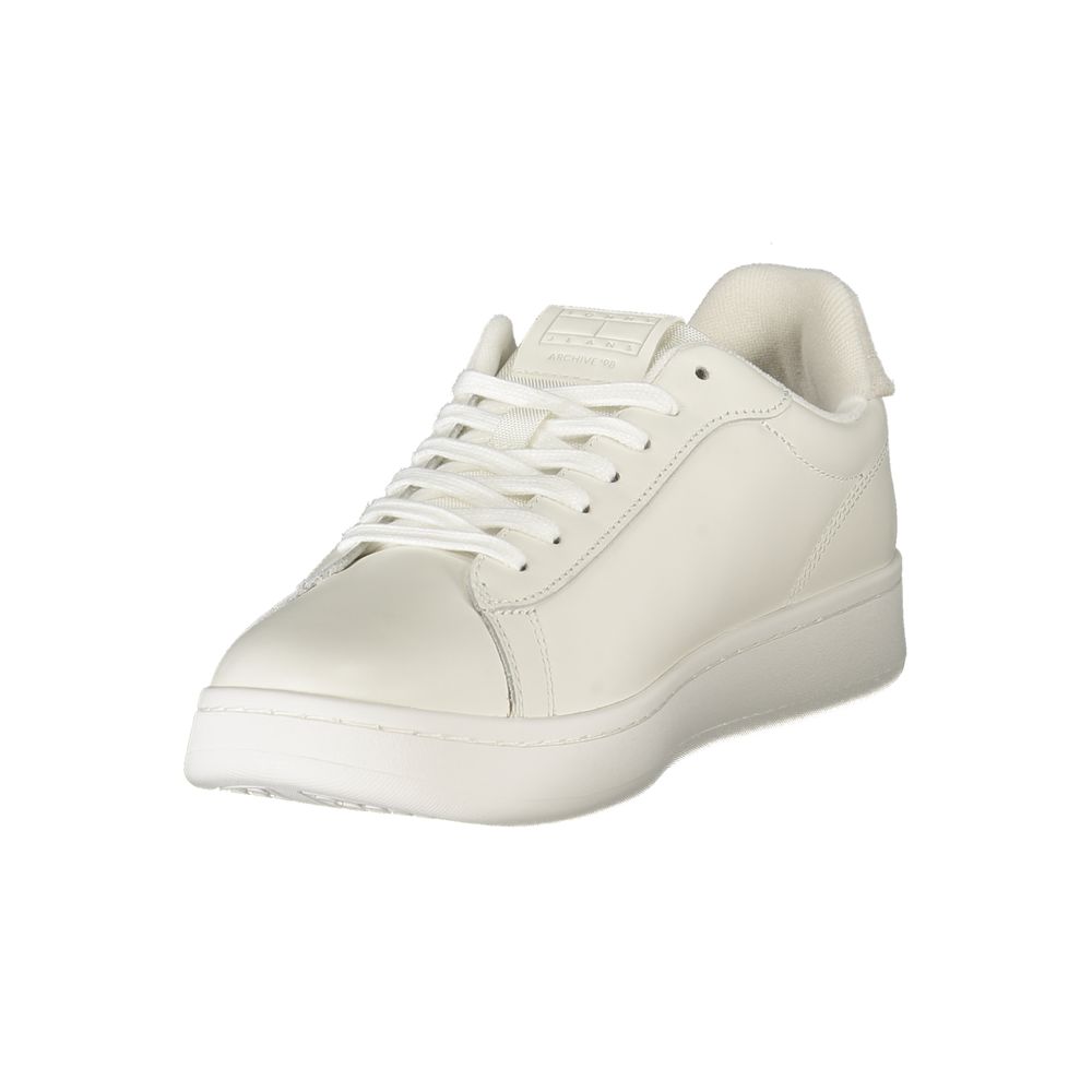 Tommy Hilfiger Bianco Polyurethane Herren Sneaker