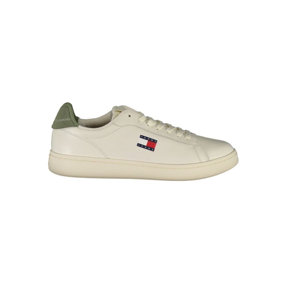 Tommy Hilfiger Bianco Polyurethane Herren Sneaker