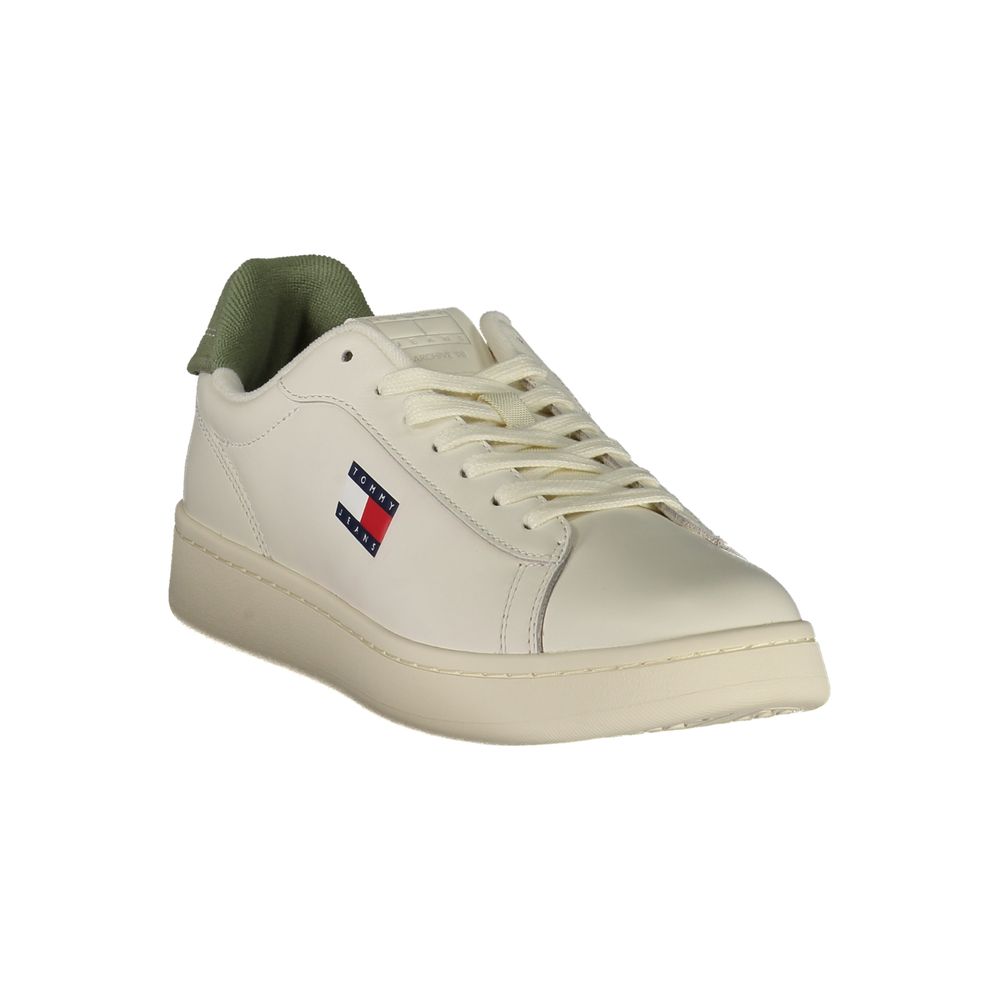Tommy Hilfiger Bianco Polyurethane Herren Sneaker