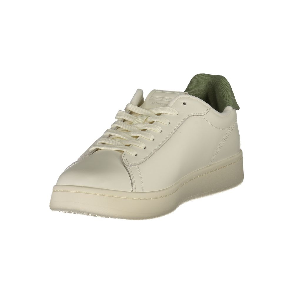 Tommy Hilfiger Bianco Polyurethane Herren Sneaker