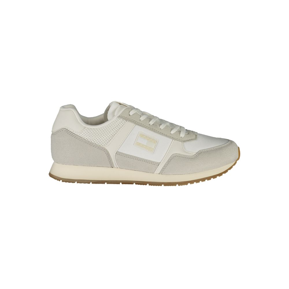 Tommy Hilfiger Bianco Polyurethane Herren Sneaker