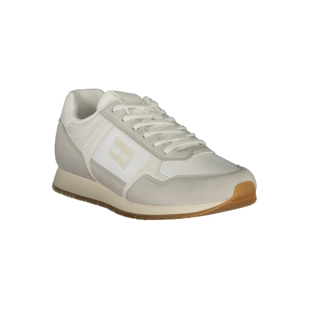 Tommy Hilfiger Bianco Polyurethane Herren Sneaker