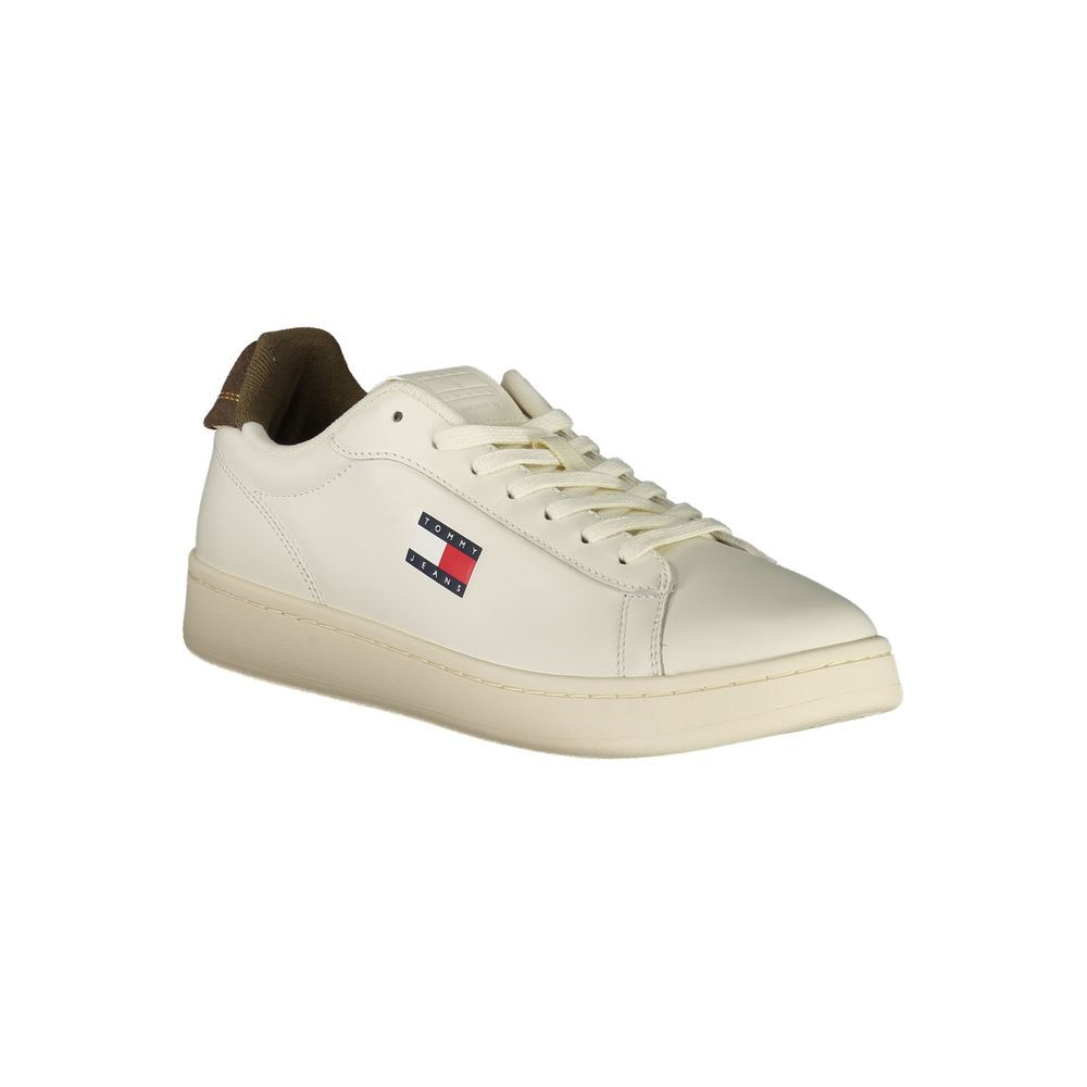 Tommy Hilfiger Bianco Polyurethane Herren Sneaker