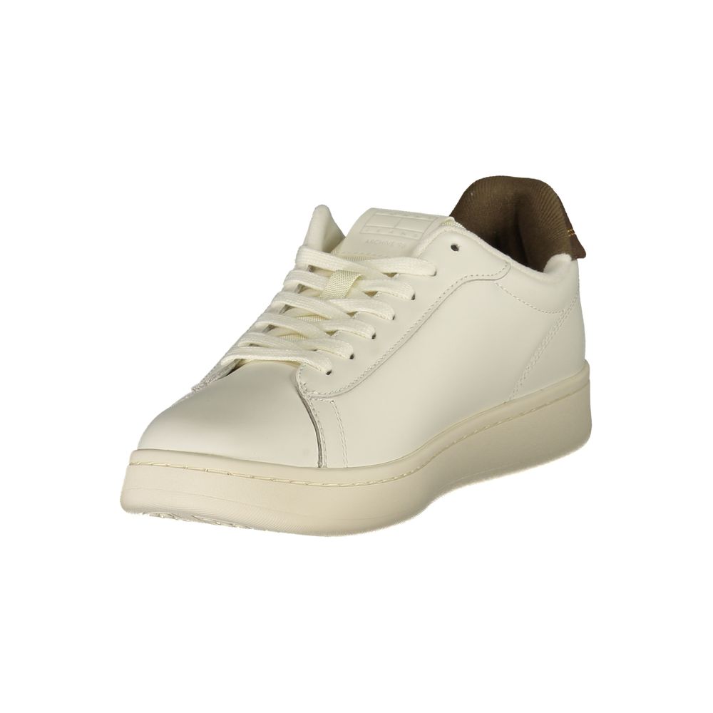 Tommy Hilfiger Bianco Polyurethane Herren Sneaker