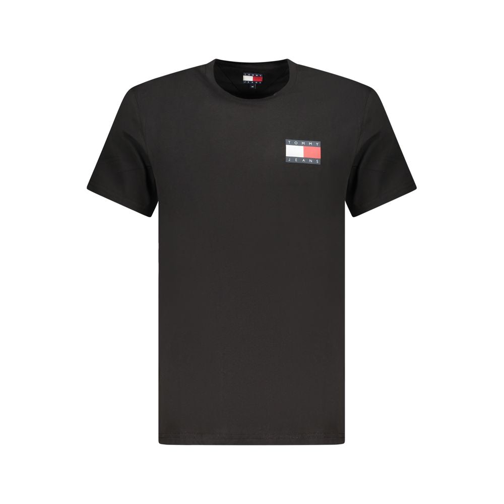 Tommy Hilfiger Nero Baumwoll-T-Shirt für Herren