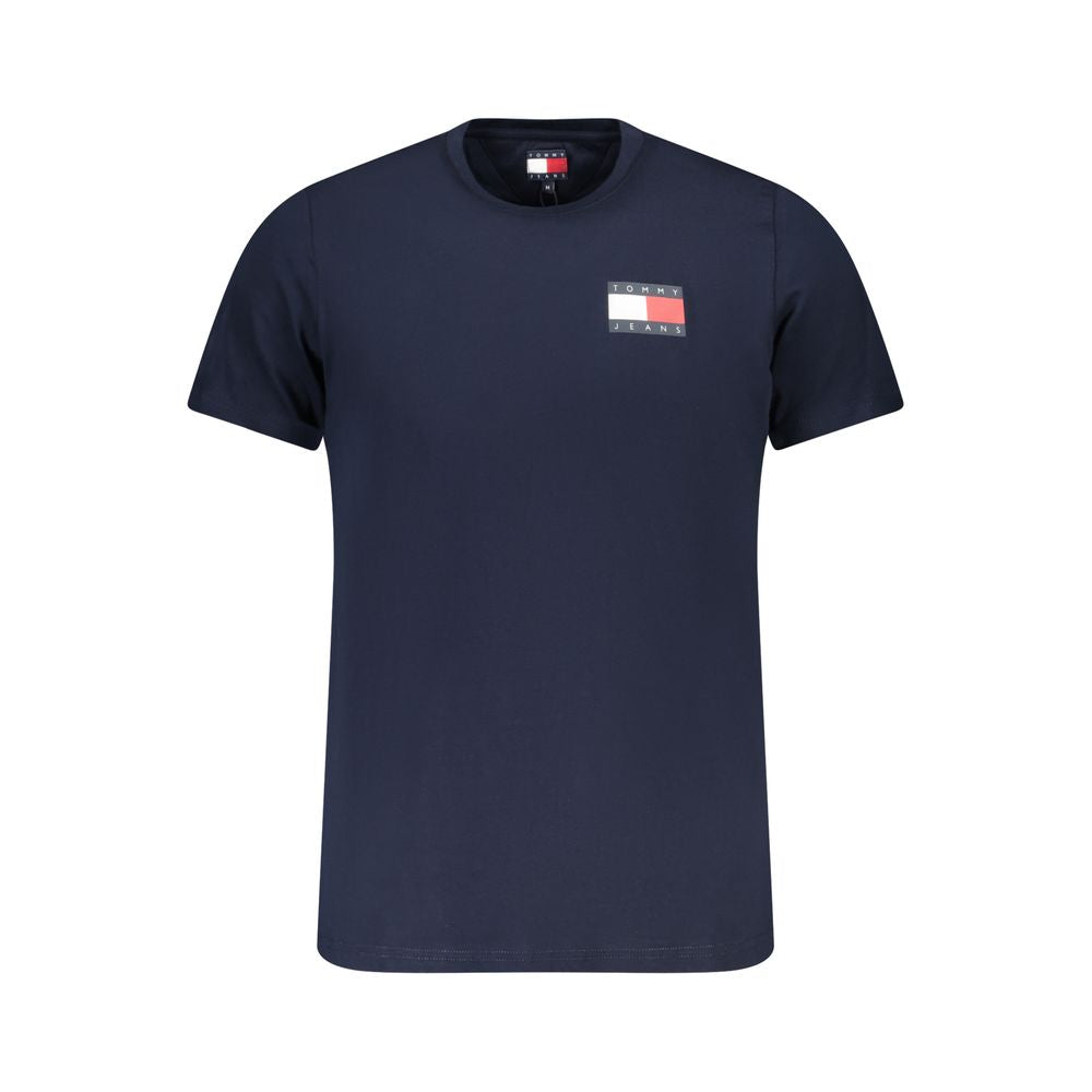 Tommy Hilfiger Blu Baumwoll-T-Shirt für Herren