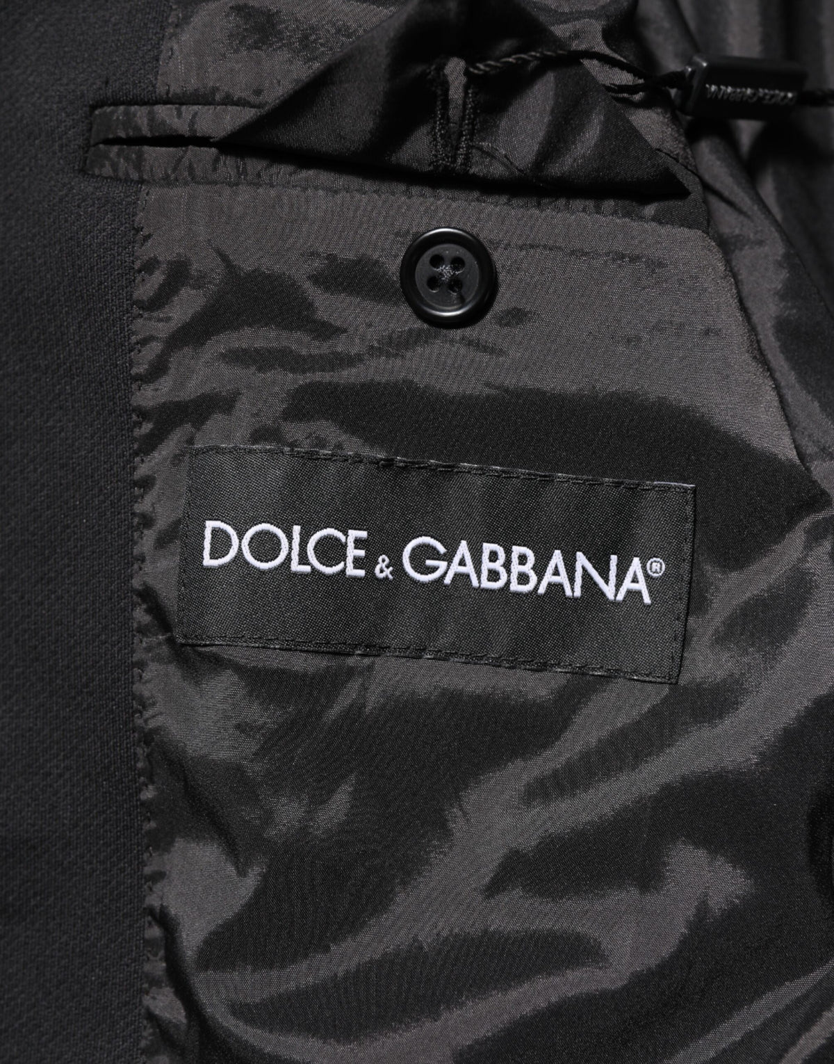 Dolce & Gabbana Dunkelblau Baumwolle Männer Jacke Mantel Blazer Anzug