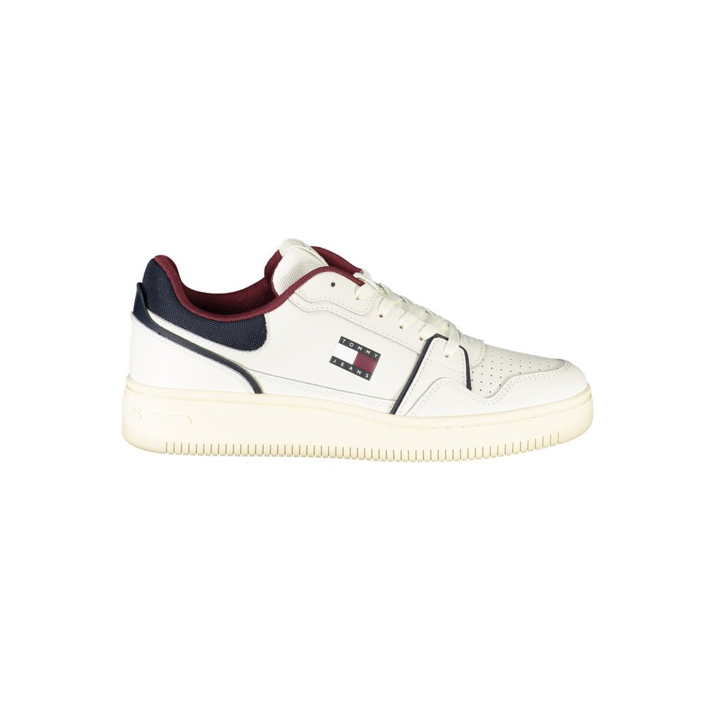 Tommy Hilfiger Bianco Polyurethane Herren Sneaker