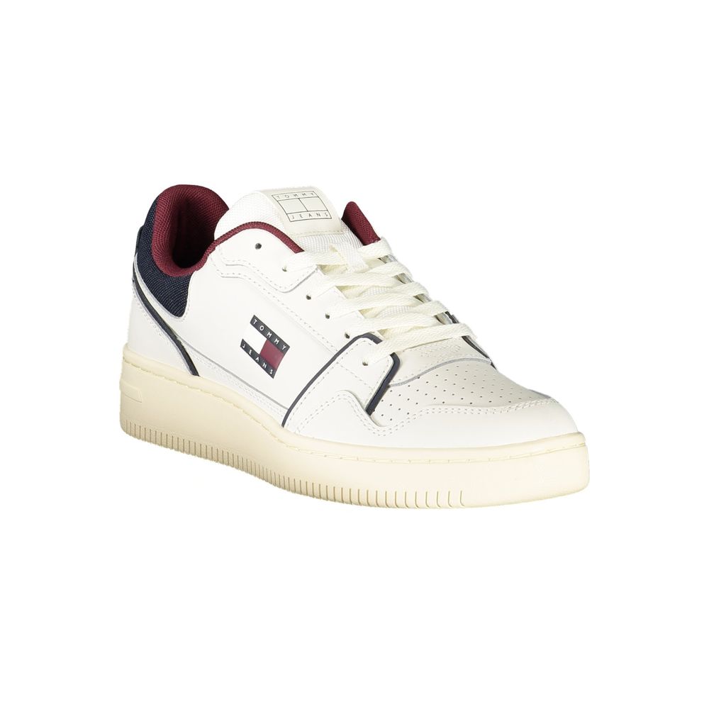 Tommy Hilfiger Bianco Polyurethane Herren Sneaker