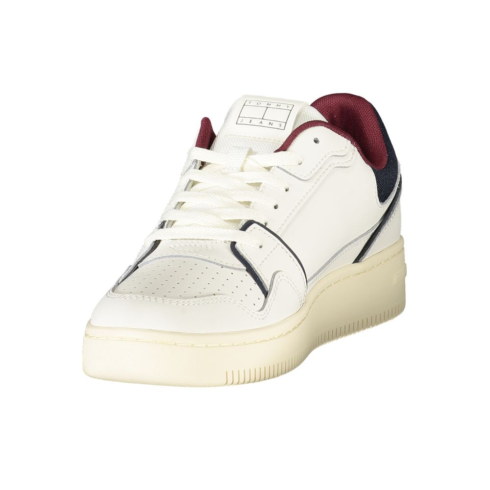 Tommy Hilfiger Bianco Polyurethane Herren Sneaker
