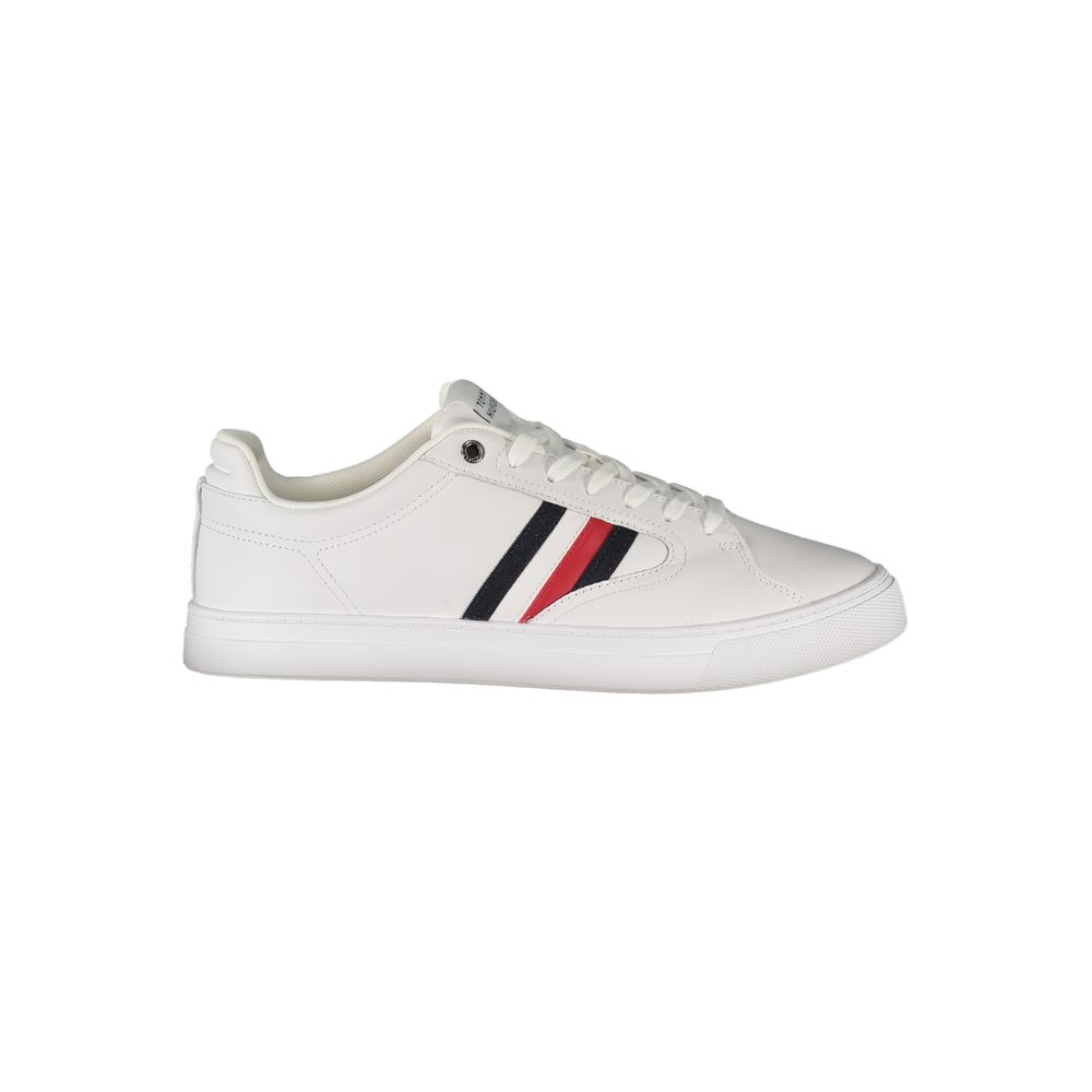 Tommy Hilfiger Bianco Leder Herren Sneaker