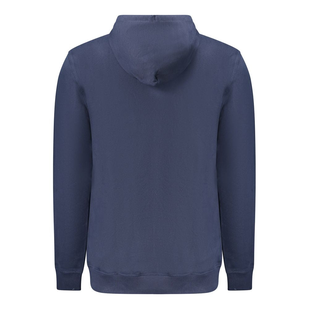 Tommy Hilfiger Blaues Herren-Kapuzensweatshirt aus Baumwolle
