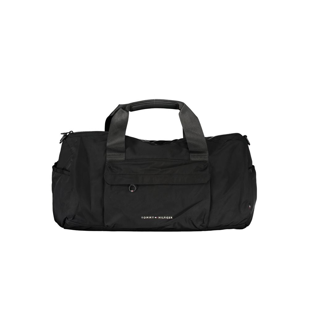 Tommy Hilfiger Schwarze Polyester Handtasche