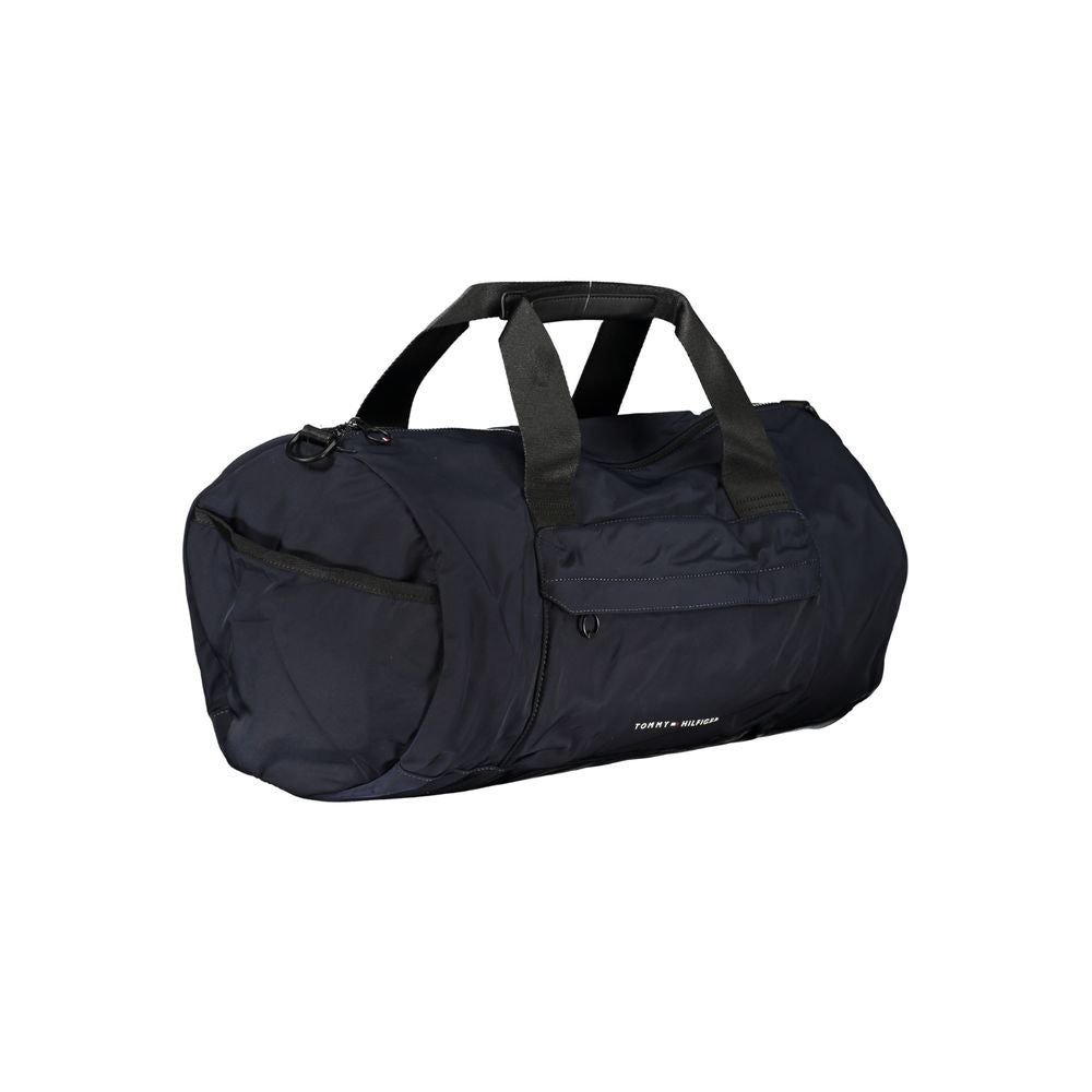 Blaue Polyester Handtasche