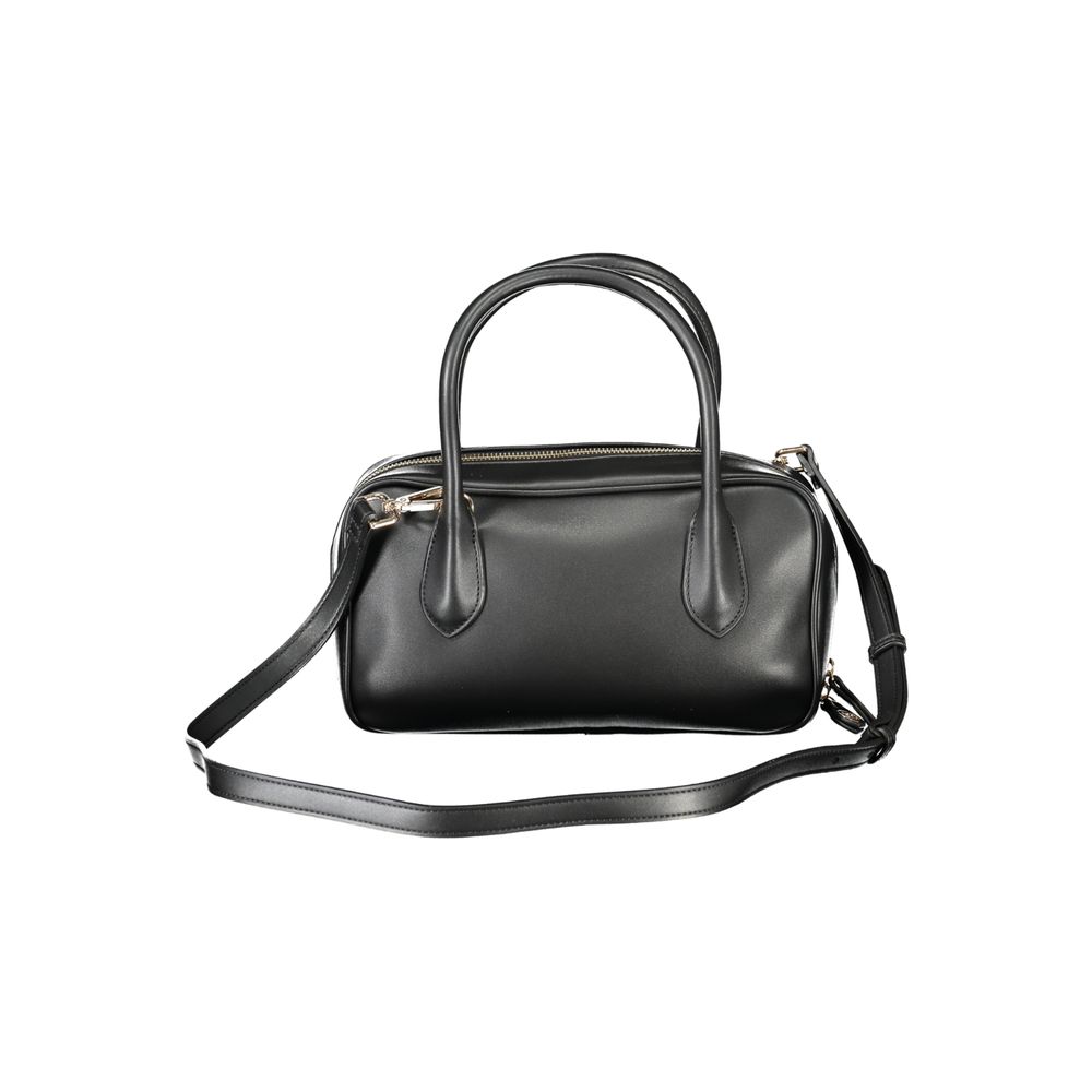 Twinset Schwarze Damen-Handtasche aus Polyurethan