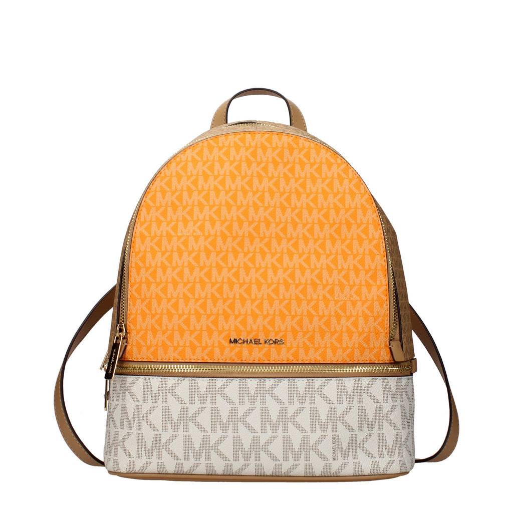 Beiger Rucksack aus Stoff