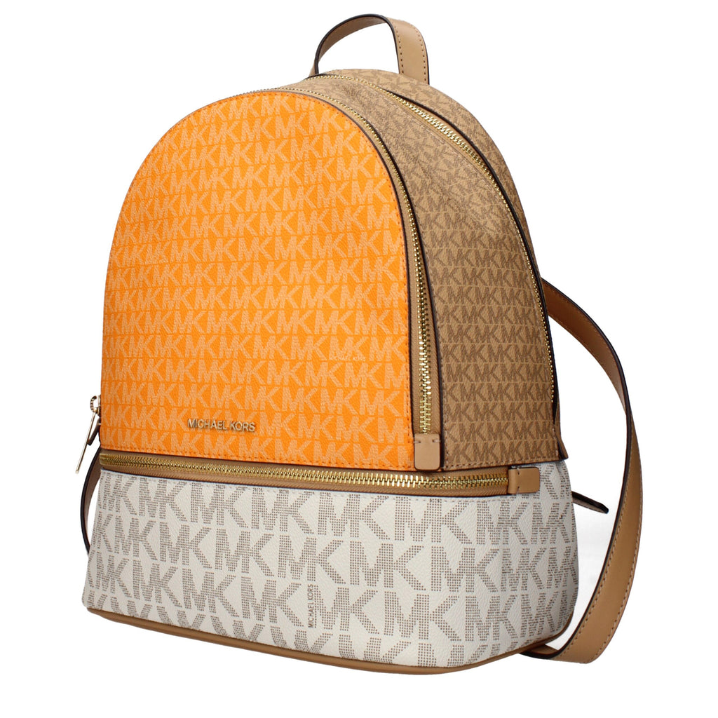 Beiger Rucksack aus Stoff