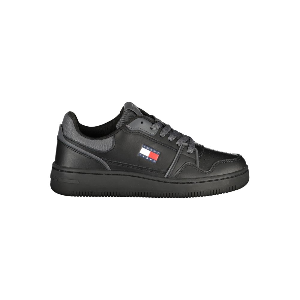 Tommy Hilfiger Schwarze Sneaker aus Polyester