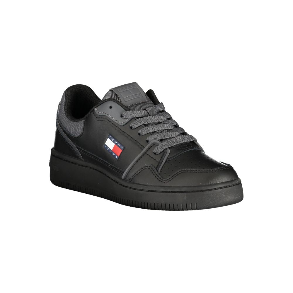 Tommy Hilfiger Schwarze Sneaker aus Polyester