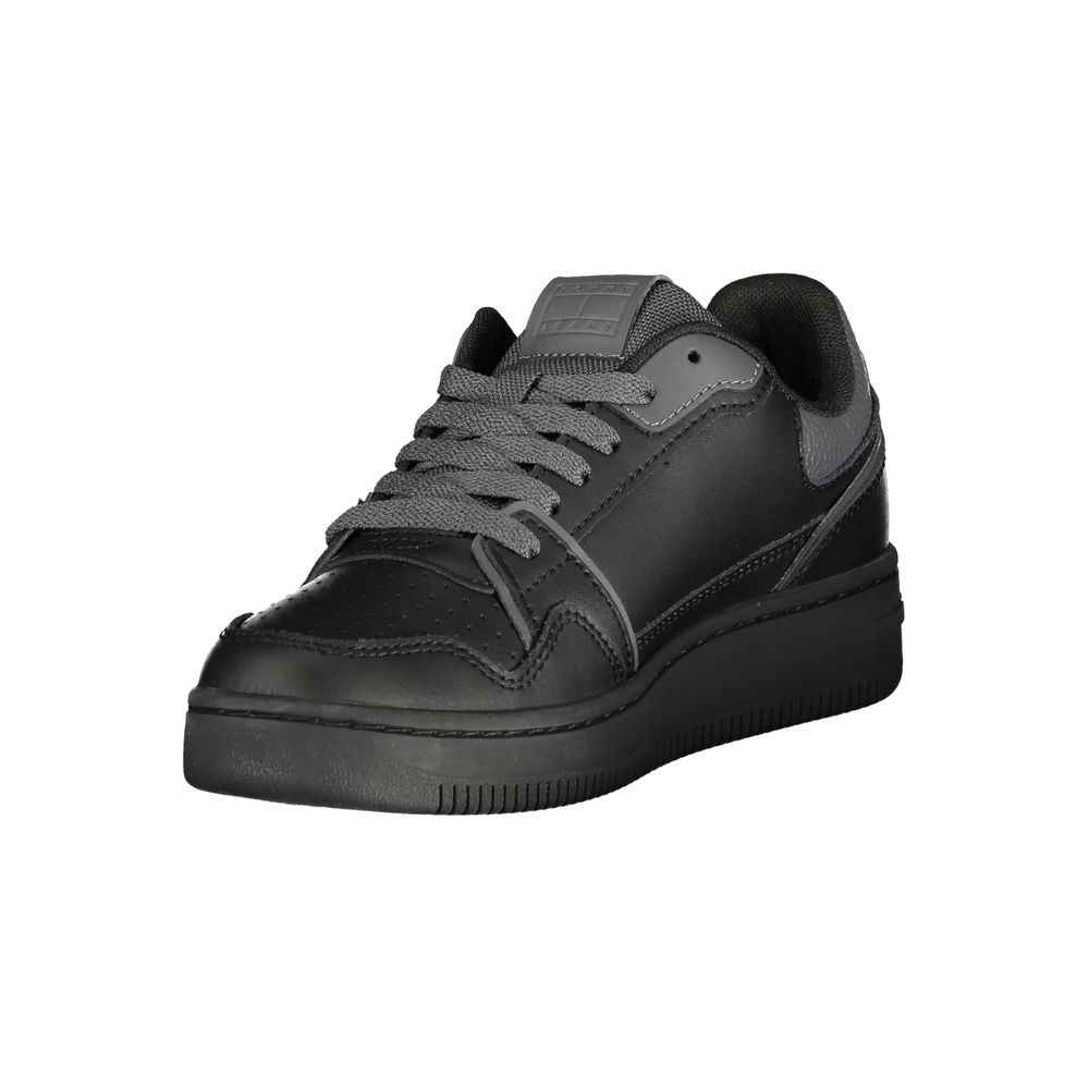 Tommy Hilfiger Schwarze Sneaker aus Polyester