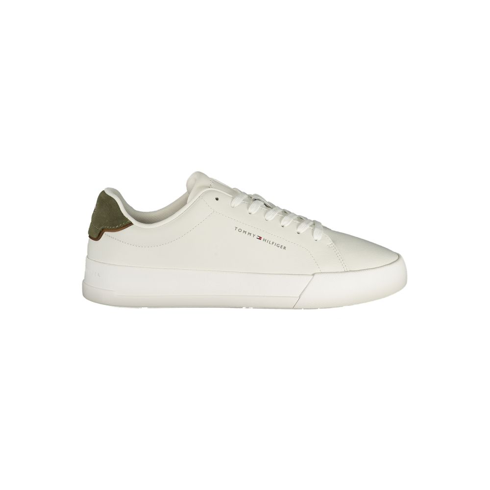 Weißer Herren-Sneaker aus Polyurethan