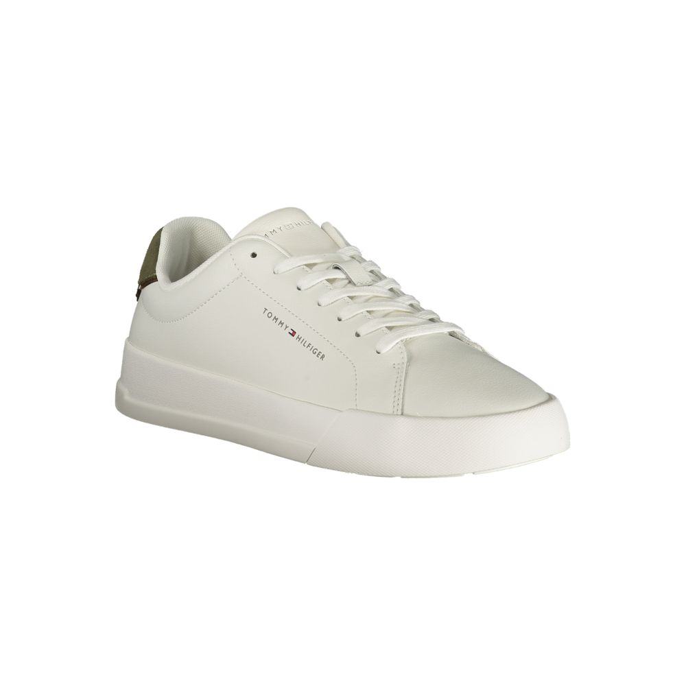 Weißer Herren-Sneaker aus Polyurethan
