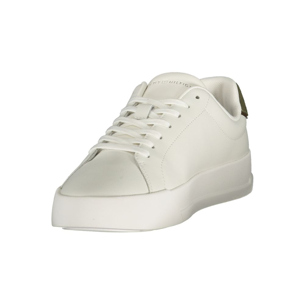 Weißer Herren-Sneaker aus Polyurethan