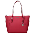 Rote Leder Schultertasche