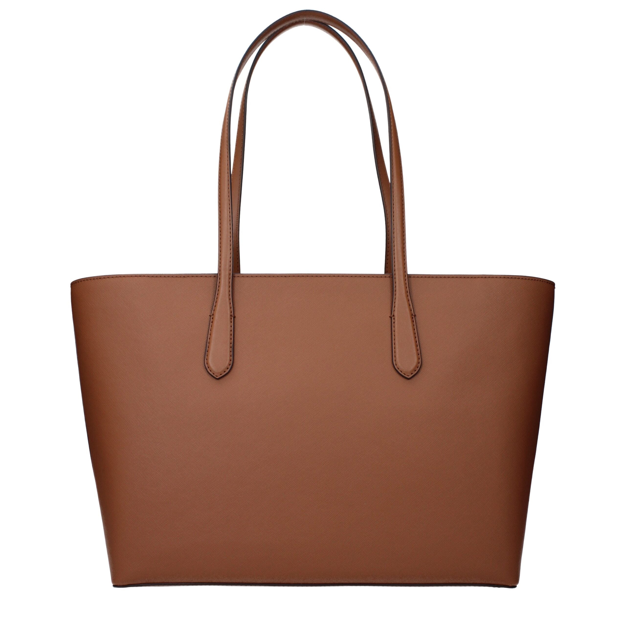 Braune Leder Schultertasche