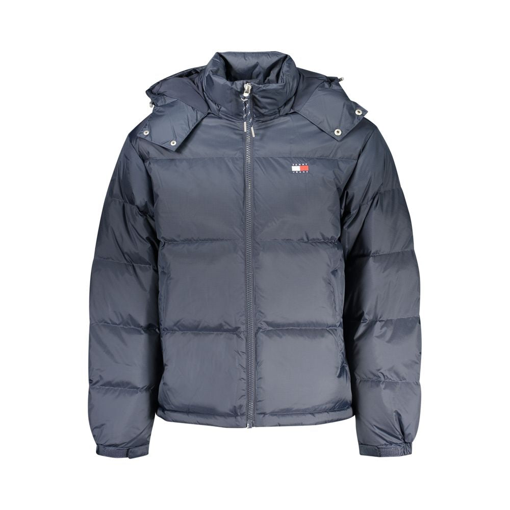 Tommy Hilfiger Blaue Herrenjacke aus Polyester