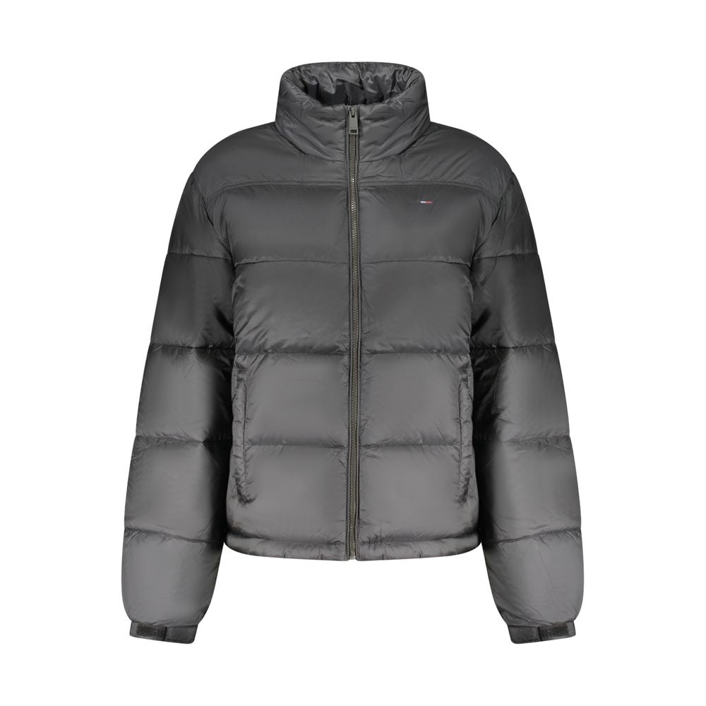 Tommy Hilfiger Schwarze Damenjacke aus Polyester