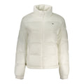 Tommy Hilfiger Weiße Damenjacke aus Polyester