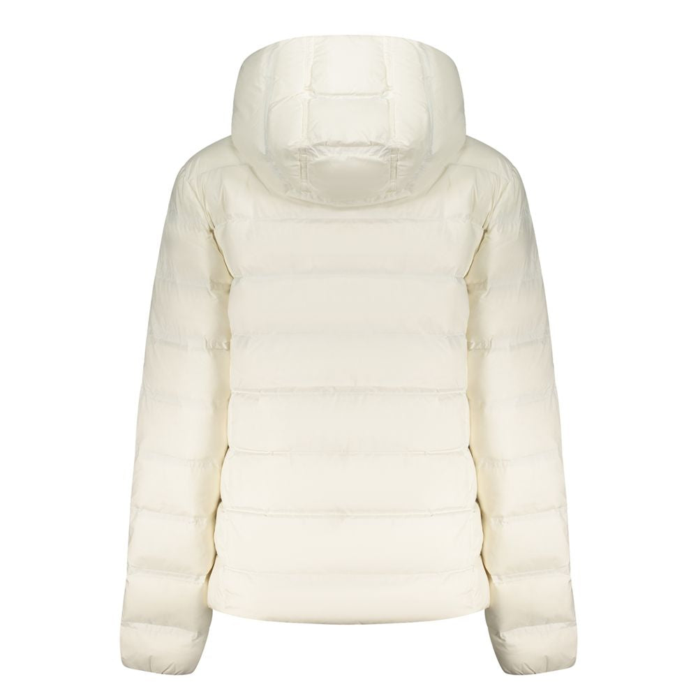 Tommy Hilfiger Weiße Damenjacke aus Polyester