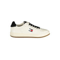 Tommy Hilfiger Weiße Low-Top-Sneaker aus Polyester