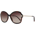 Original Guess Sonnenbrille aus braunem Metall und Kunststoff