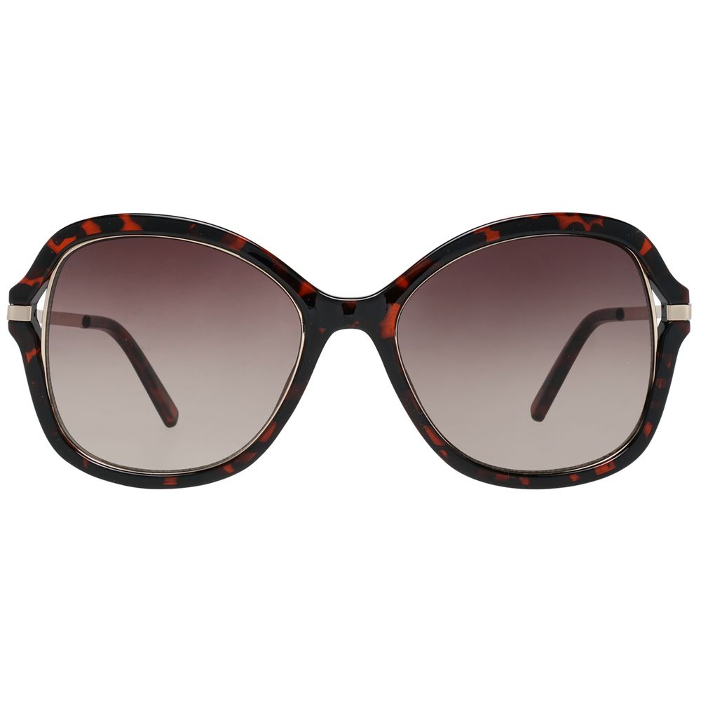Original Guess Sonnenbrille aus braunem Metall und Kunststoff