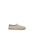 Brunello Cucinelli Graue Bos Taurus Kalbsleder Low-Top-Sneaker
