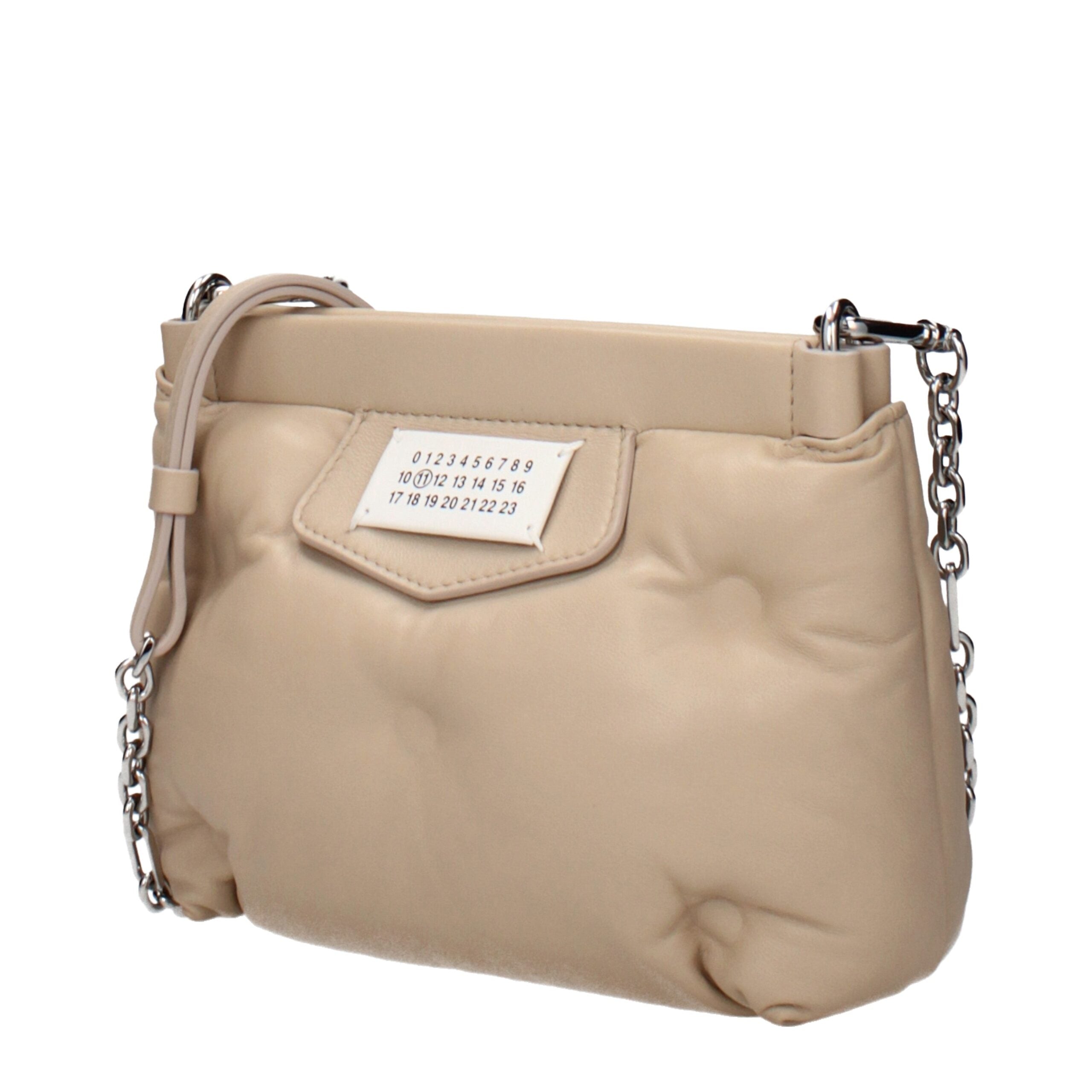 Maison Margiela Beige Leder Crossbody Bag