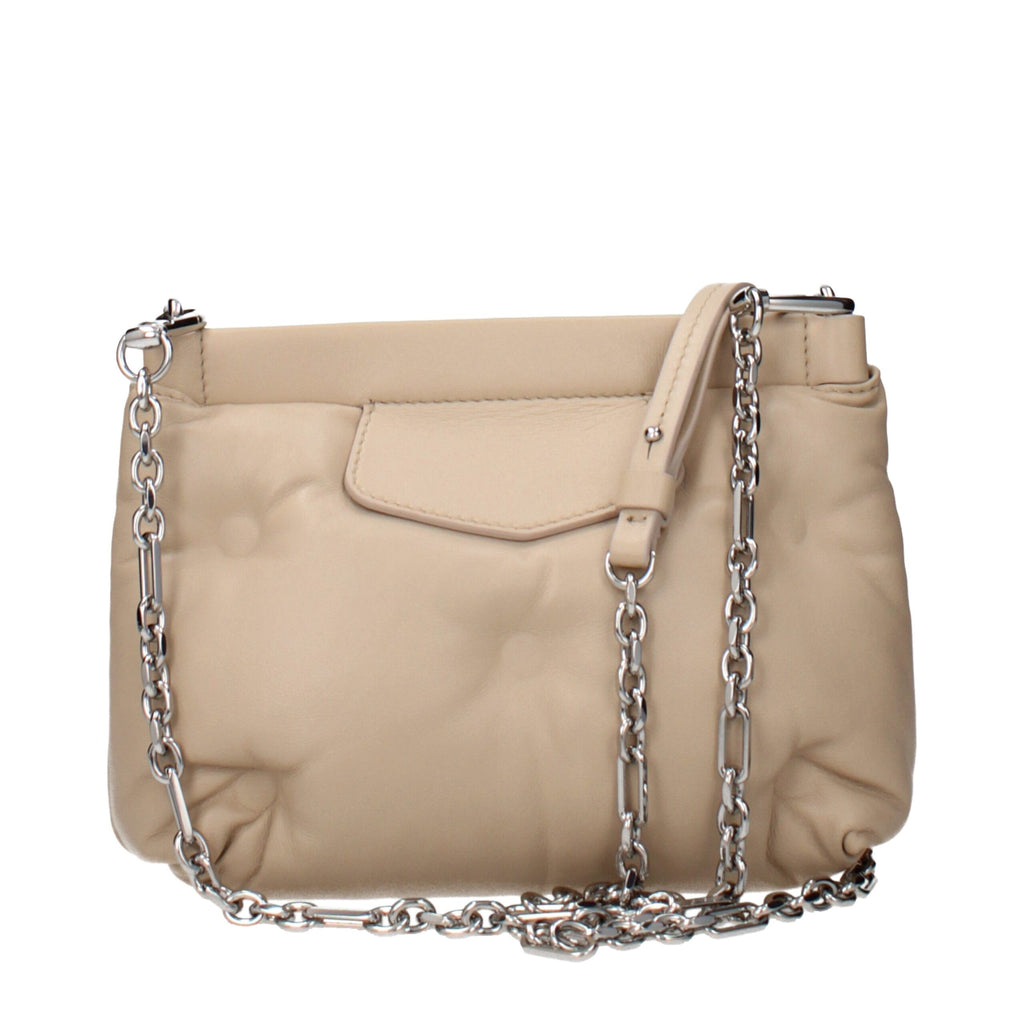 Maison Margiela Beige Leder Crossbody Bag