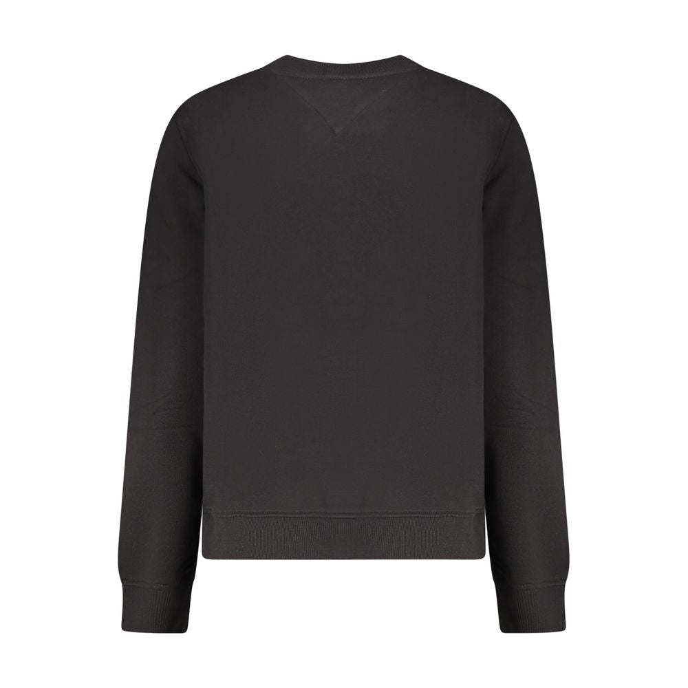 Tommy Hilfiger Schwarzer Baumwoll-Sweatshirt für Damen