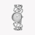 Elegante Just Cavalli Damenuhr in Silber